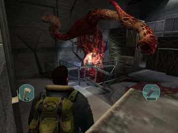 The Thing screen shot game playing